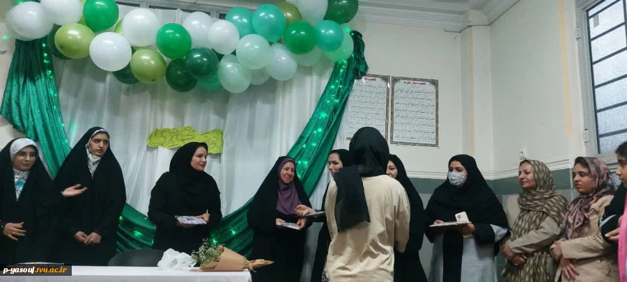 برگزاری جشن میلاد حضرت زینب (س) و بزرگداشت روز پرستار در آموزشکده ملی مهارت دختران یاسوج 2