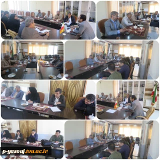 برگزاری نشست رئیس دانشگاه ملی مهارت واحد استانی کهگیلویه و  بویراحمد با اعضای هیات علمی دانشگاه