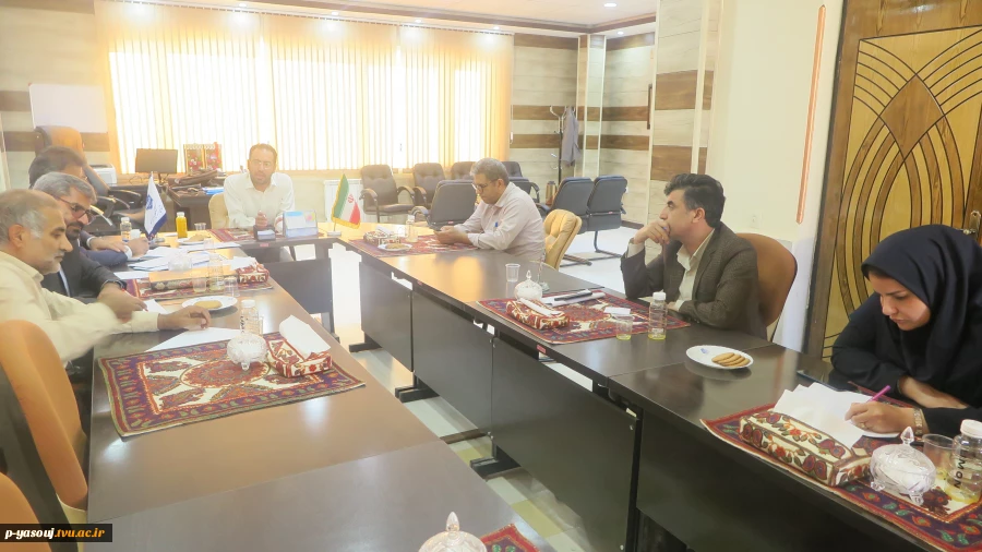برگزاری نشست شورای پژوهشی دانشگاه ملی مهارت استان کهگیلویه و بویراحمد 3
