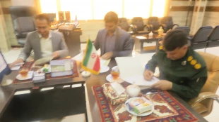انعقاد تفاهم نامه همکاری سه جانبه همکاری بین دانشگاه ملی مهارت استان کهگیلویه و بویراحمد، سازمان بسیج اساتید استان و بسیج صنعت و معدن استان 3