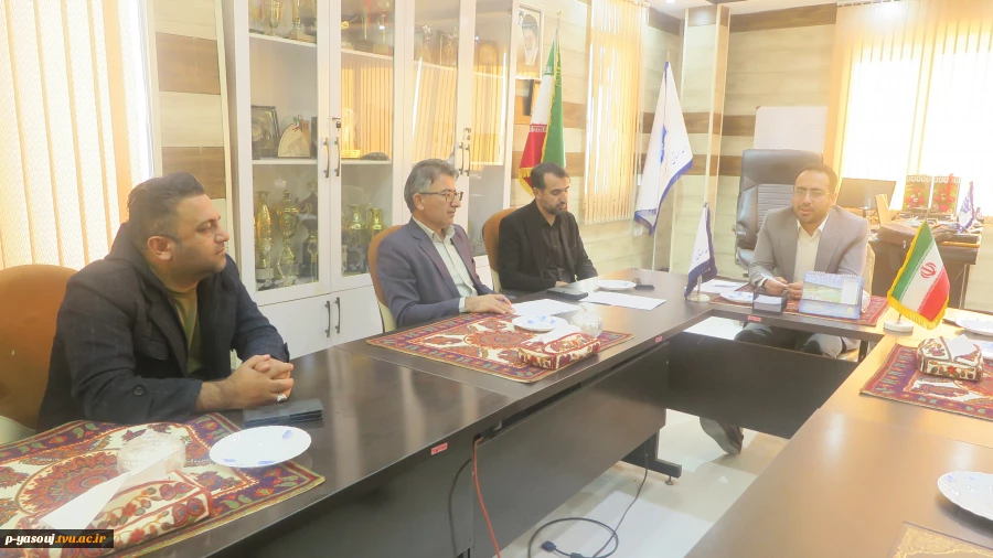 انعقاد تفاهم نامه همکاری سه جانبه همکاری بین دانشگاه ملی مهارت استان کهگیلویه و بویراحمد، سازمان بسیج اساتید استان و بسیج صنعت و معدن استان 7