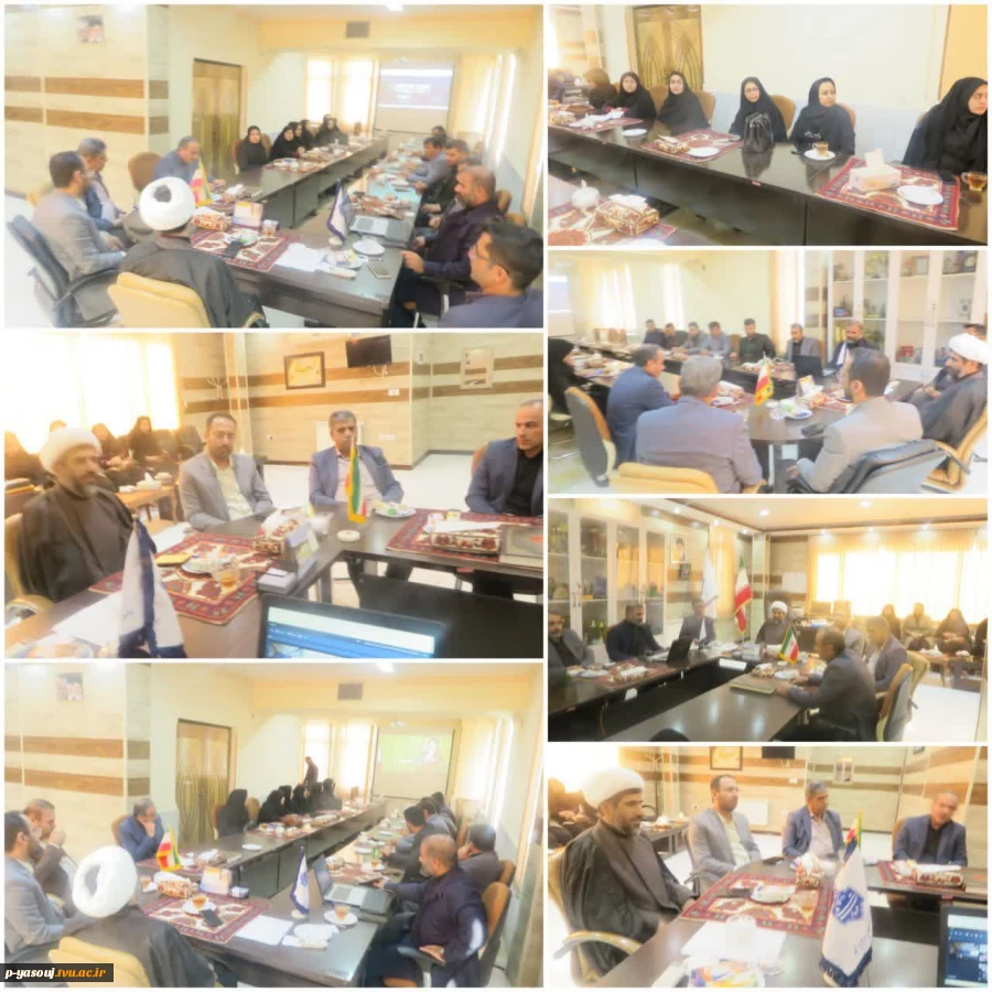 به مناسبت هفته بسیج صورت گرفت: برگزاری نشستی تحت عنوان  1000نشست استادی در محضر شهدای علمی و اقتدار ملی در دانشگاه ملی مهارت استان کهگیلویه و بویراحمد 3