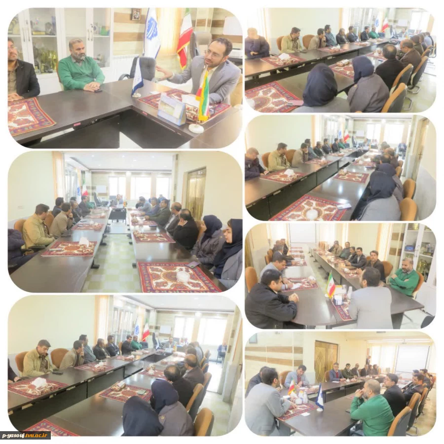 نشست رئیس دانشگاه ملی مهارت استان کهگیلویه و بویراحمد با کارکنان دانشگاه 2