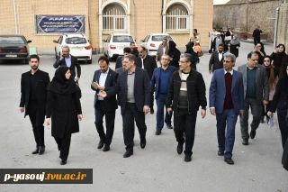 بازدید رئیس دانشگاه ملی مهارت از آموزشکده دختران سنندج