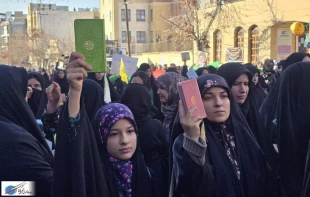 شرکت کارکنان، اساتید و دانشجویان دانشگاه ملی مهارت استان کهگیلویه و بویراحمد در تجمع بزرک محکومیت اغتشاشات اخیر 3