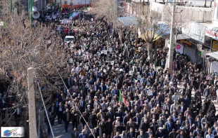 شرکت کارکنان، اساتید و دانشجویان دانشگاه ملی مهارت استان کهگیلویه و بویراحمد در تجمع بزرک محکومیت اغتشاشات اخیر 6
