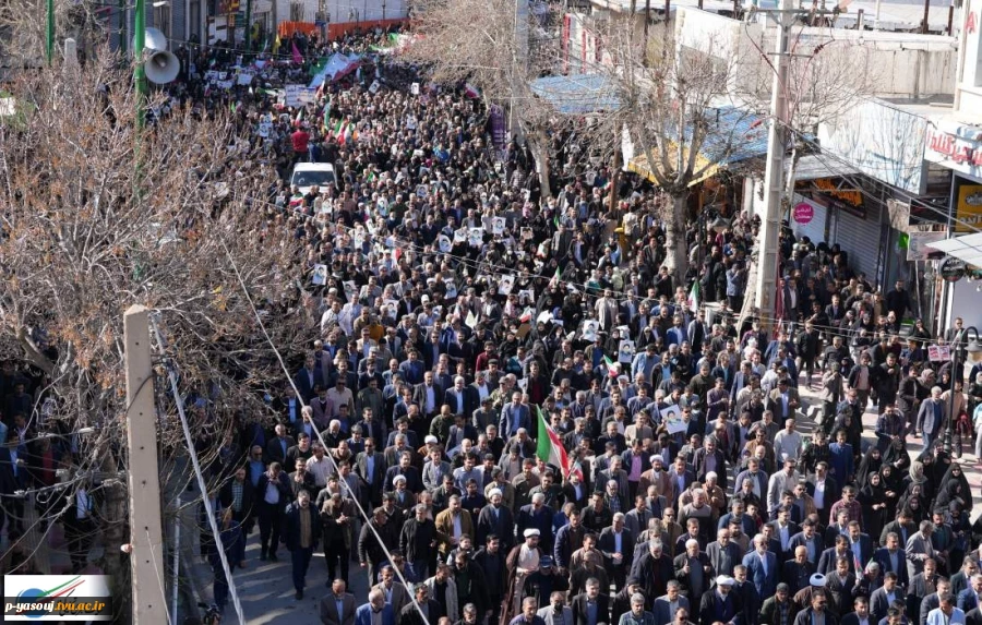 شرکت کارکنان، اساتید و دانشجویان دانشگاه ملی مهارت استان کهگیلویه و بویراحمد در تجمع بزرک محکومیت اغتشاشات اخیر 6