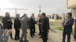 گزارش تصویری: بازدید دکتر زمانی از محل مورد نظر جهت راه اندازی آموزشکده ملی مهارت در شهر چرام  3