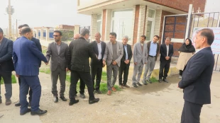 گزارش تصویری: بازدید دکتر زمانی از محل مورد نظر جهت راه اندازی آموزشکده ملی مهارت در شهر چرام  4