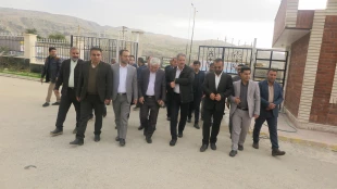 گزارش تصویری: بازدید دکتر زمانی از محل مورد نظر جهت راه اندازی آموزشکده ملی مهارت در شهر چرام  6