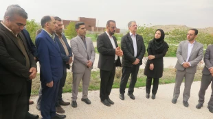 گزارش تصویری: بازدید دکتر زمانی از محل مورد نظر جهت راه اندازی آموزشکده ملی مهارت در شهر چرام  10