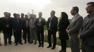 گزارش تصویری: بازدید دکتر زمانی از محل مورد نظر جهت راه اندازی آموزشکده ملی مهارت در شهر چرام  11