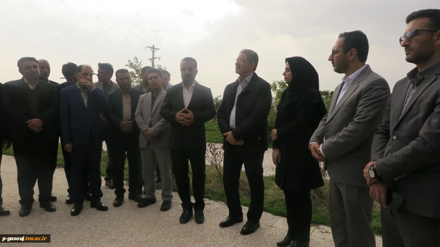 گزارش تصویری: بازدید دکتر زمانی از محل مورد نظر جهت راه اندازی آموزشکده ملی مهارت در شهر چرام  11