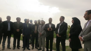 گزارش تصویری: بازدید دکتر زمانی از محل مورد نظر جهت راه اندازی آموزشکده ملی مهارت در شهر چرام  12