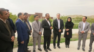 گزارش تصویری: بازدید دکتر زمانی از محل مورد نظر جهت راه اندازی آموزشکده ملی مهارت در شهر چرام  14