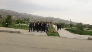 گزارش تصویری: بازدید دکتر زمانی از محل مورد نظر جهت راه اندازی آموزشکده ملی مهارت در شهر چرام  15