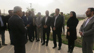 گزارش تصویری: بازدید دکتر زمانی از محل مورد نظر جهت راه اندازی آموزشکده ملی مهارت در شهر چرام  9