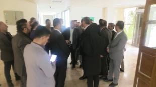 گزارش تصویری: بازدید دکتر زمانی از محل مورد نظر جهت راه اندازی آموزشکده ملی مهارت در شهر چرام  17