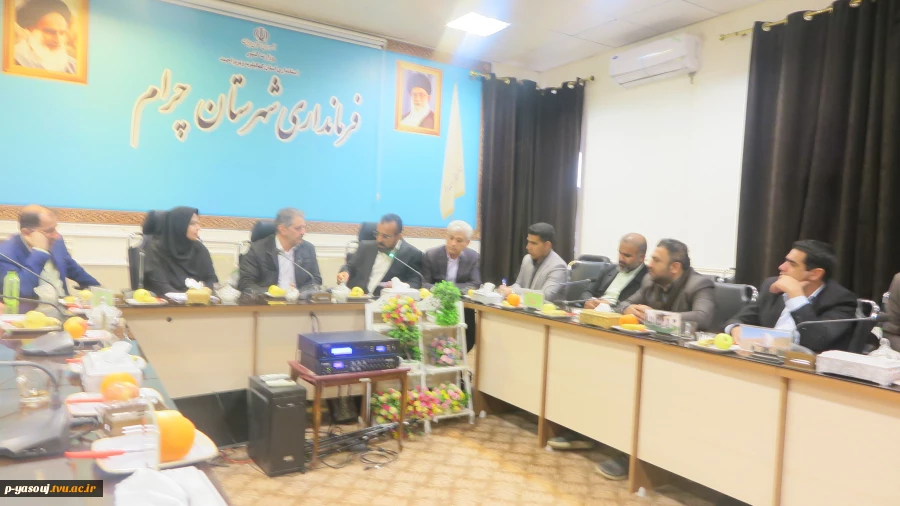 گزارش تصویری: بازدید دکتر زمانی از محل مورد نظر جهت راه اندازی آموزشکده ملی مهارت در شهر چرام  22