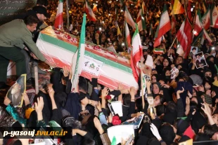 برگزاری آیین تشییع و خاکسپاری دانشجوی شهیده،  یکتا امیریان 5