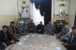 دیدار رئیس و کارکنان دانشگاه ملی مهارت استان کهگیلویه و بویراحمد با خانواده شهیده پوران قلی پور از شهدای جنگ رمضان 7