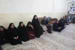 دیدار رئیس و کارکنان دانشگاه ملی مهارت استان کهگیلویه و بویراحمد با خانواده شهیده پوران قلی پور از شهدای جنگ رمضان 3