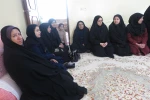 دیدار رئیس و کارکنان دانشگاه ملی مهارت استان کهگیلویه و بویراحمد با خانواده شهیده پوران قلی پور از شهدای جنگ رمضان 5