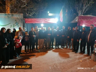 بازدید رئیس و  کارکنان دانشگاه ملی مهارت استان کهگیلویه و بویراحمد از موکب آموزشکده ملی مهارت دختران یاسوج 2