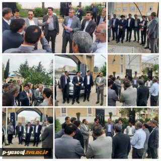 بازدید معاون عمرانی استانداری کهگیلویه و بویراحمد  و  شهردار یاسوج از خیابان منتهی به دانشگاه ملی مهارت استان کهگیلویه و بویراحمد