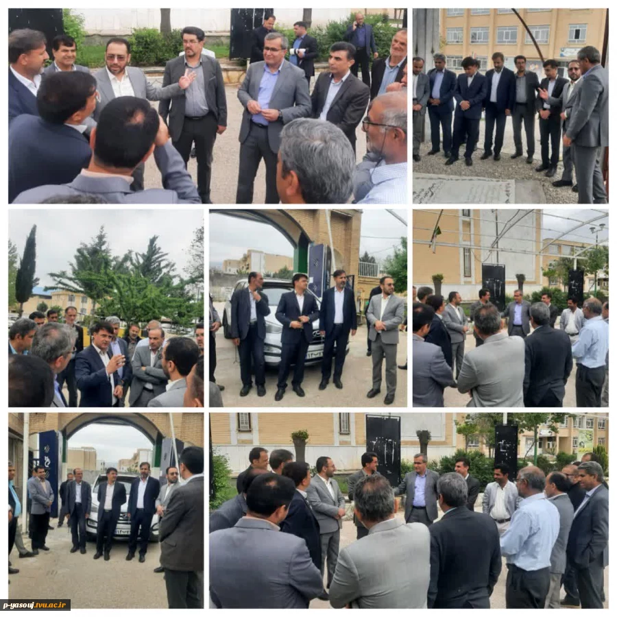 بازدید معاون عمرانی استانداری کهگیلویه و بویراحمد  و  شهردار یاسوج از خیابان منتهی به دانشگاه ملی مهارت استان کهگیلویه و بویراحمد 2