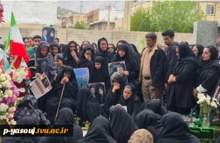 برگزاری مراسم اربعین دانشجوی  شهیده یکتا امیریان 4