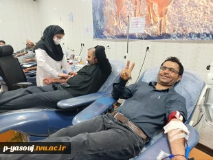 اهداء خون کارکنان دانشگاه ملی مهارت استان کهگیلویه و بویراحمد 3