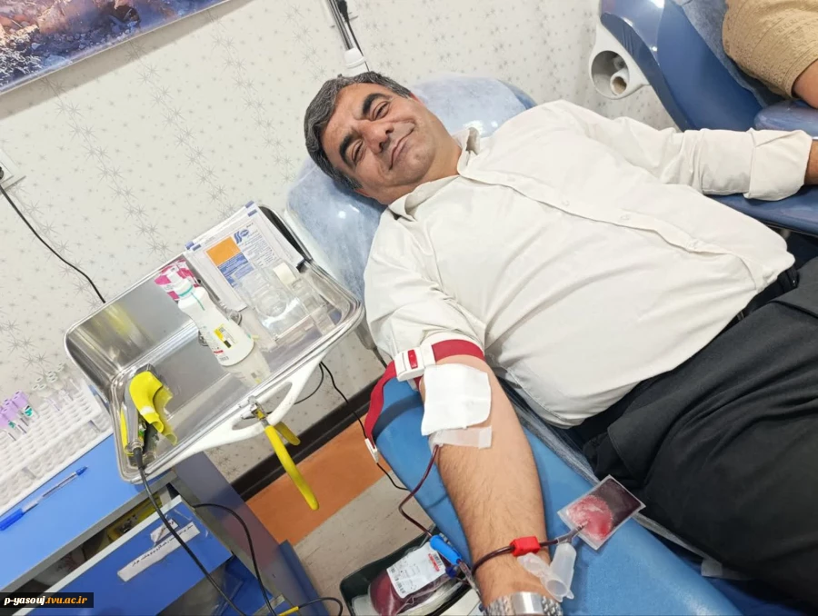 اهداء خون کارکنان دانشگاه ملی مهارت استان کهگیلویه و بویراحمد 4