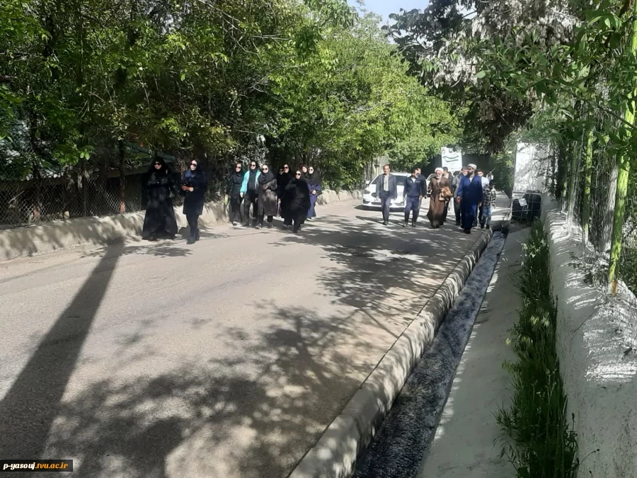 برگزاری همایش پیاده روی به مناسبت هفته معلم و تجلیل از مقام استاد،  با حضور کارکنان و اساتید  دانشگاه ملی مهارت استان کهگیلویه و بویراحمد 5