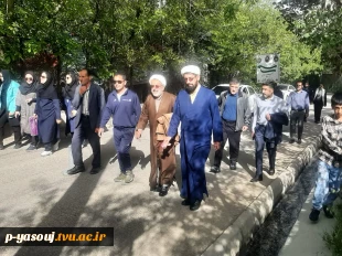 برگزاری همایش پیاده روی به مناسبت هفته معلم و تجلیل از مقام استاد،  با حضور کارکنان و اساتید  دانشگاه ملی مهارت استان کهگیلویه و بویراحمد 7