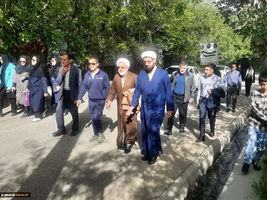 برگزاری همایش پیاده روی به مناسبت هفته معلم و تجلیل از مقام استاد،  با حضور کارکنان و اساتید  دانشگاه ملی مهارت استان کهگیلویه و بویراحمد 7