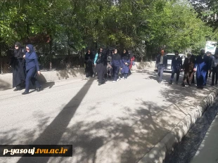 برگزاری همایش پیاده روی به مناسبت هفته معلم و تجلیل از مقام استاد،  با حضور کارکنان و اساتید  دانشگاه ملی مهارت استان کهگیلویه و بویراحمد 9
