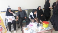 برپایی ایستگاه غربالگری فشار خون و دیابت در دانشگاه ملی مهارت استان کهگیلویه و بویراحمد