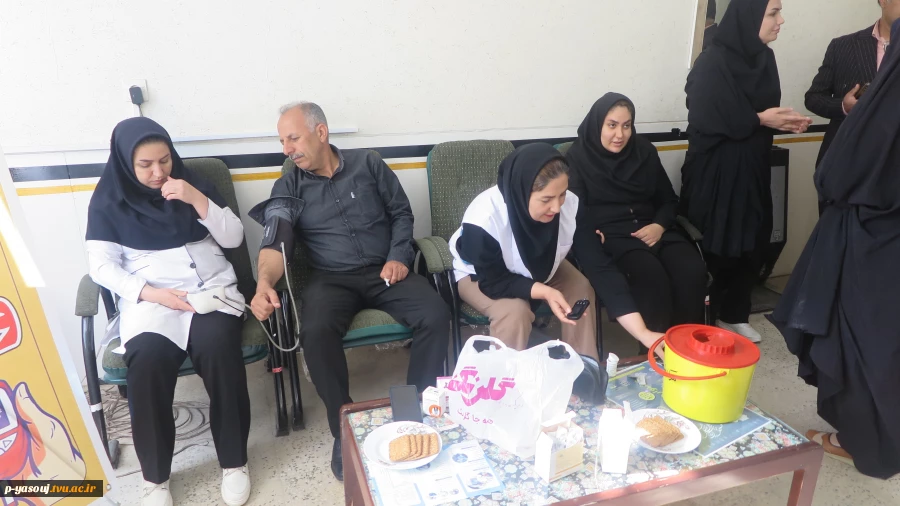 برپایی ایستگاه غربالگری فشار خون و دیابت در دانشگاه ملی مهارت استان کهگیلویه و بویراحمد 2