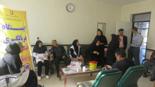برپایی ایستگاه غربالگری فشار خون و دیابت در دانشگاه ملی مهارت استان کهگیلویه و بویراحمد 4