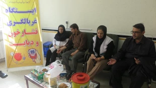 برپایی ایستگاه غربالگری فشار خون و دیابت در دانشگاه ملی مهارت استان کهگیلویه و بویراحمد 11