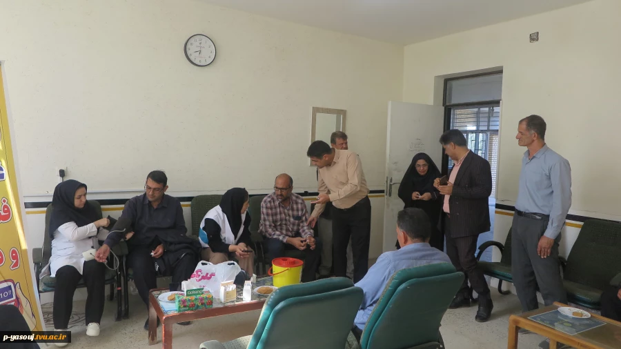 برپایی ایستگاه غربالگری فشار خون و دیابت در دانشگاه ملی مهارت استان کهگیلویه و بویراحمد 14