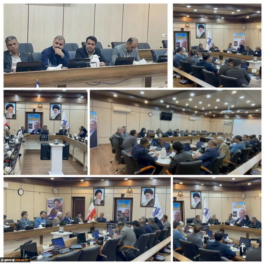 برگزاری نشست رئیس دانشگاه ملی مهارت استان کهگیلویه و بویراحمد با رئیس دانشگاه یاسوج 2