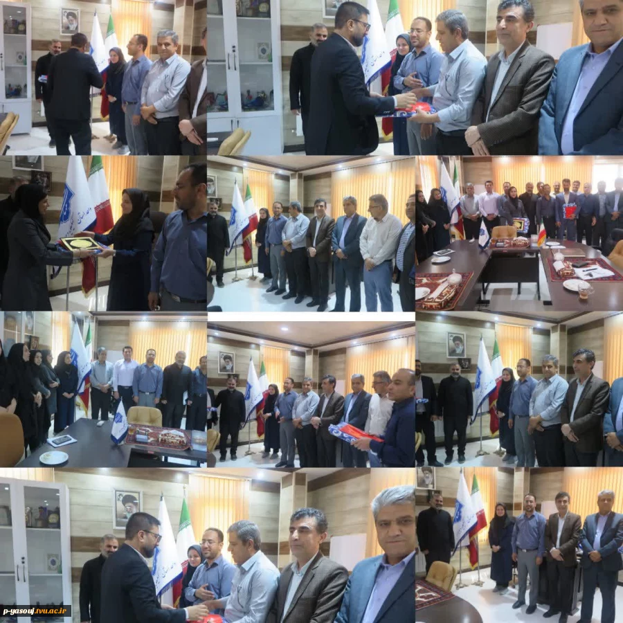 برگزاری آئین تجلیل از سرآمدان آموزشی سال 1404 دانشگاه ملی مهارت واحد استانی کهگیلویه و بویراحمد 2
