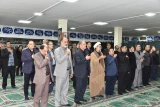 آیین سوگواری سالار شهیدان امام حسین(ع) و یاران با وفایشان در سازمان مرکزی دانشگاه برگزار شد.