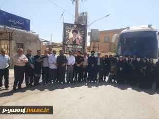 اعزام کارکنان دانشگاه ملی مهارت واحد استانی کهگیلویه و بویراحمد به اردوی زیارتی و  معنوی مشهد مقدس 6