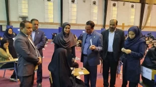 بازدید رئیس سازمان سنجش از حوزه‌های برگزاری آزمون کاردانی دانشگاه ملی مهارت در دانشکده دختران شریعتی 2