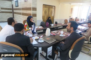 نشست رئیس دانشگاه ملی مهارت واحد استانی کهگیلویه و بویراحمد با مسئول بسیج دانشجویی استان 3
