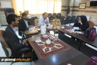 نشست رئیس دانشگاه ملی مهارت واحد استانی کهگیلویه و بویراحمد با مسئول بسیج دانشجویی استان 6