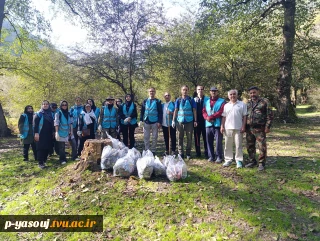 سومین پیمایش باشگاه کوهنوردی در جنگل‌های واز چمستان با رویکرد پاسداشت طبیعت